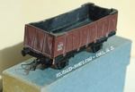 Fex Miniatrain Wagon essieux tombereau rouge type fer