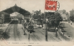 Drome Tramway Avenue de la Gare Saint-Nazaire-en-Royans Cartes postales anciennes CPA