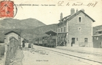 Drome Tramway Avenue de la Gare Saint-Nazaire-en-Royans Cartes postales anciennes CPA