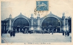 Tours La Gare Carte Postale Ancienne CPA