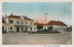 Carte postale ancienne Gare Saint-Jeoire-en-Faucigny