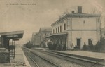 Carte postale ancienne Gare Rumilly