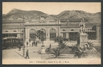 Carte postale ancienne Gare de Toulon Var