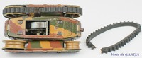 M�rklin m�canique Char Tank 10cm